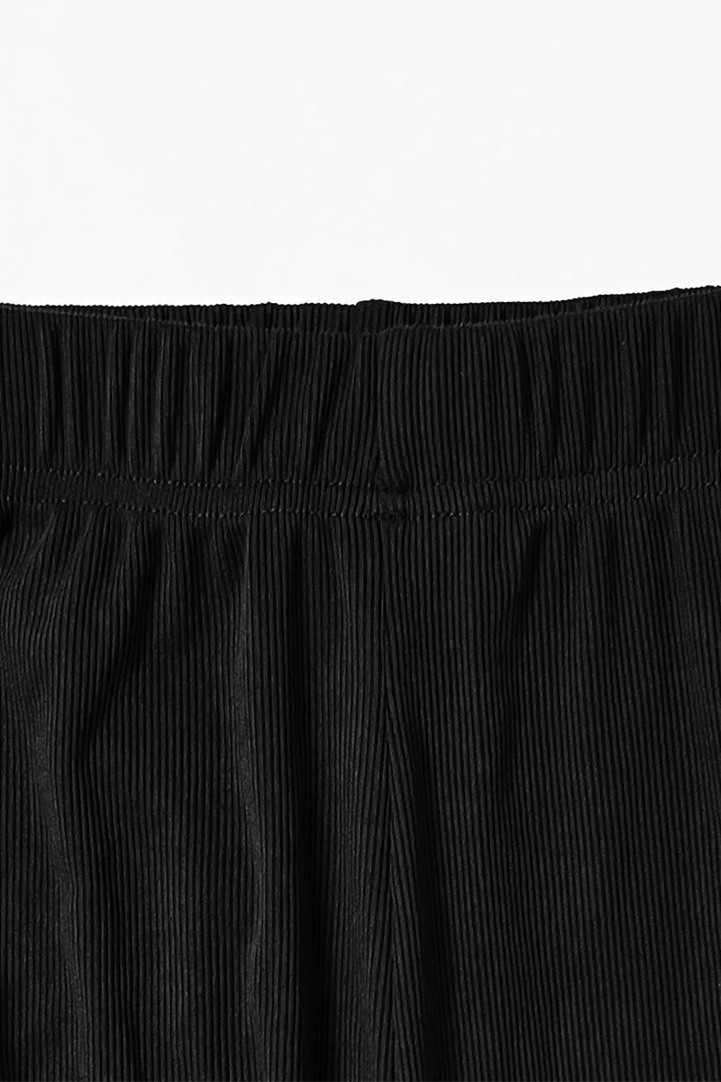 Katchme Solid Shelf-Bra Tank Top & Wide-Leg Trousers Summer Co-ord Set - Image 18