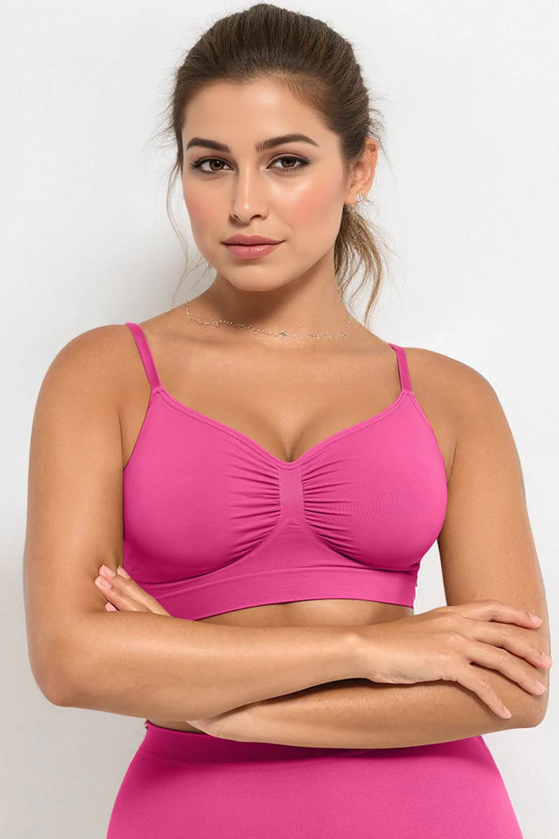Katchme Wirefree Full Cup Push-Up Adjustable Bra