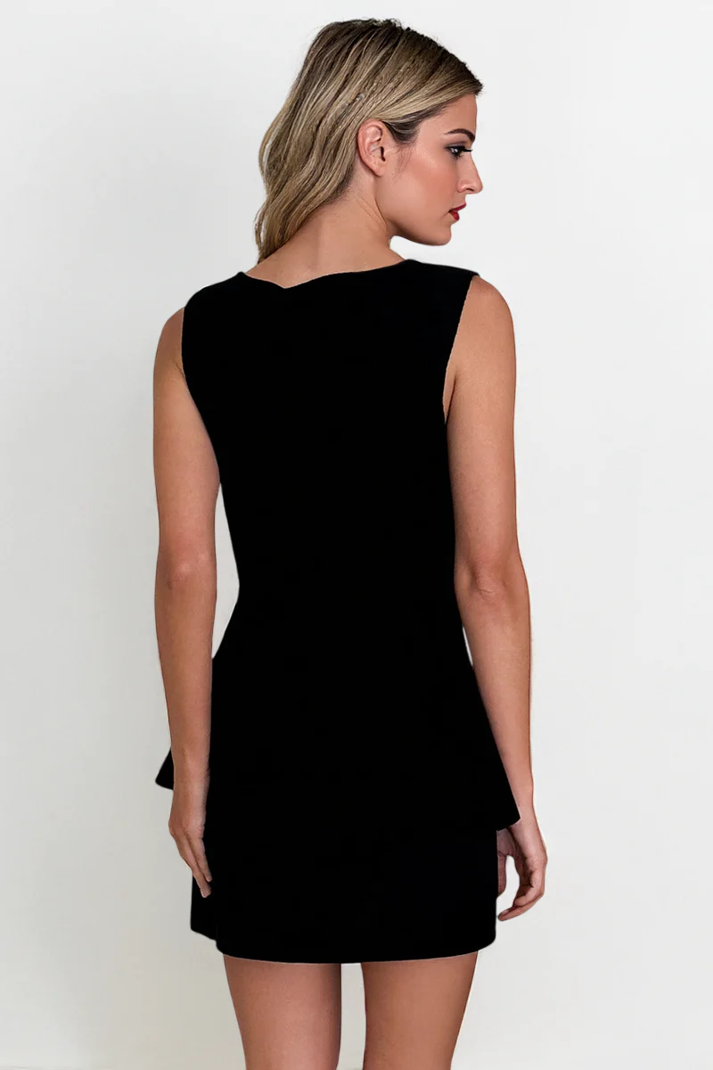 Versatile Solid Color Slim Sleeveless Button-Up Tank Top - Image 5